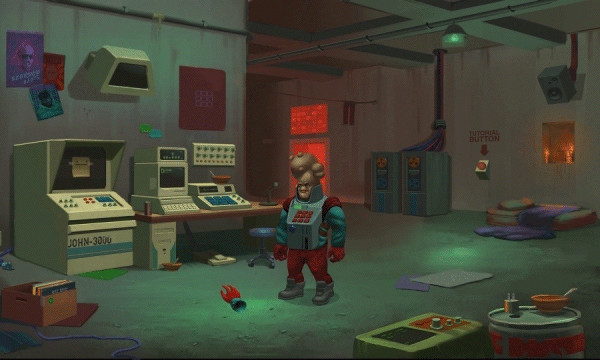 In this early version, you can put the hamster in the microwave and make it listen to Kraftwerk!