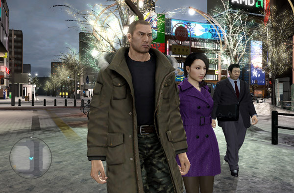The hostess mini-games in Yakuza get more and more in-depth, but still I hold out for a Great Happiness Space game.