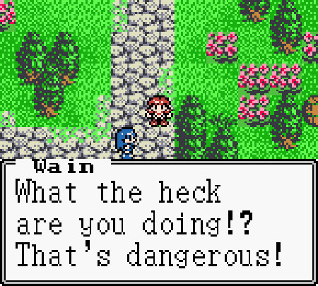 I'm setting up the PLOT, dummy. That's what.