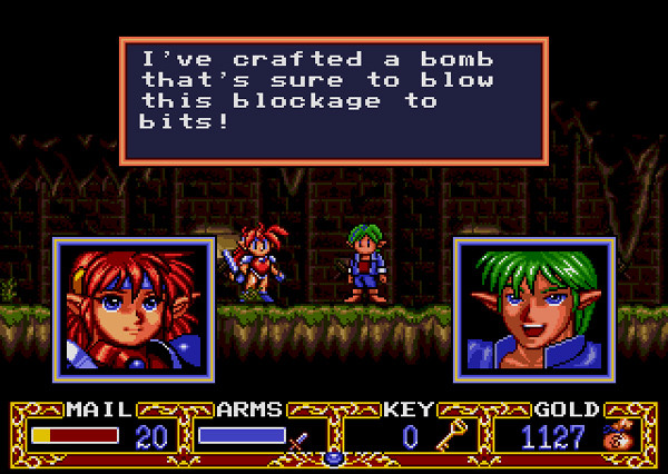 Shortly after this, Slick sets off a bomb and Mail calls him retarded, which is sorta inappropriate, but I like the localization on the whole.