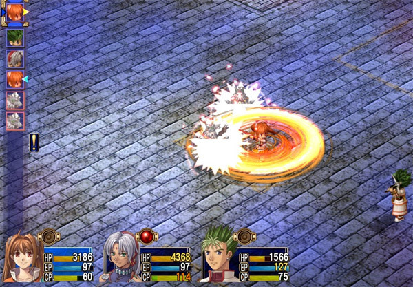 Excellent use of negative space in the battle system, Falcom.