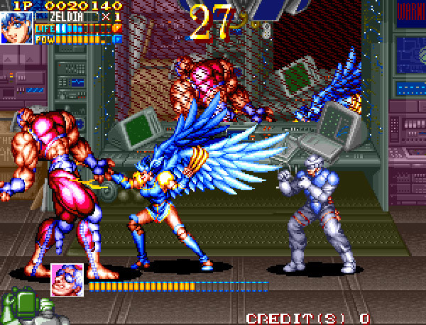 I'm not sure if the level-one boss is supposed to be male or female. Just like Mr. B Natural!
