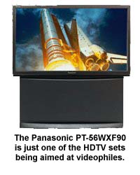 A picture of a consumer HDTV