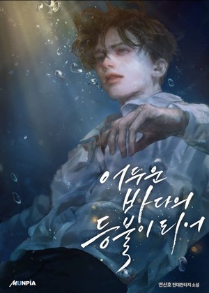 Volume 1 cover of Be a Light in the Dark Sea Korean novel