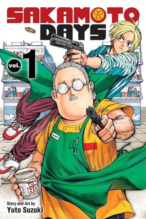 Sakamoto Days volume 1 cover English version