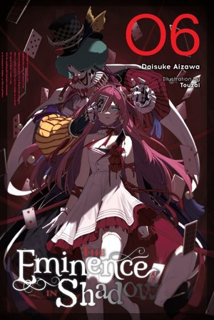 Sixth volume cover for The Eminence in Shadow