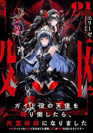 I Became a Necromancer After Beating Up My Angel Guide and Accidentally Triggered the Apocalypse light novel cover