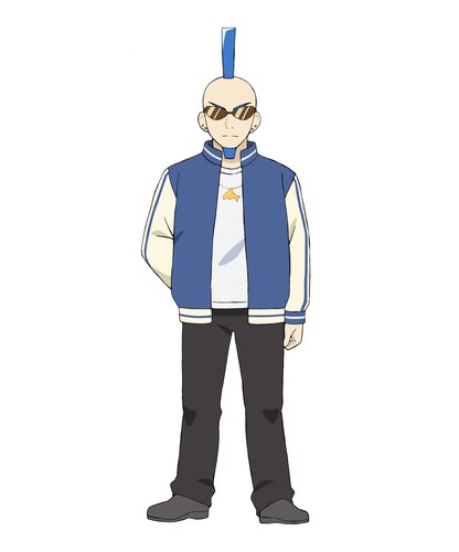 Character design for Man with a Mohawk