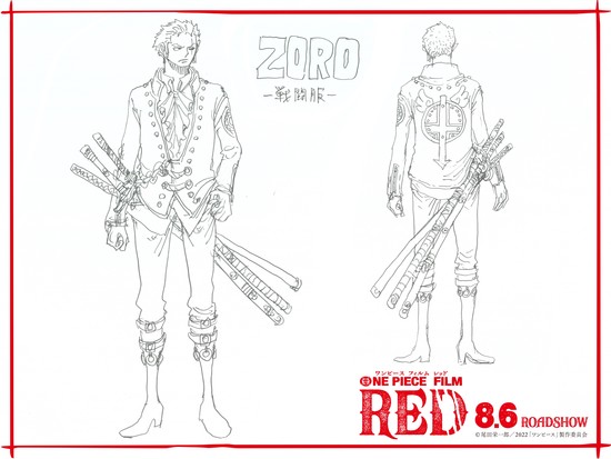One Piece Film Red Reveals Battle Wear Character Designs For Straw Hats Newzsite