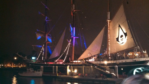 But...but that ship disappeared at sea with all hands...on this very night.