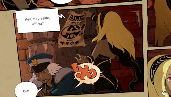 !XO=The sound of a goofy sidekick being pushed.