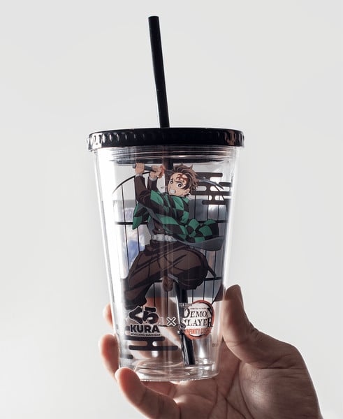 Demon killer kura sushi cooperation bottle