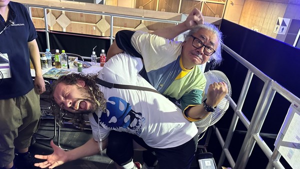 Kenny Omega and Nobuo Uematsu