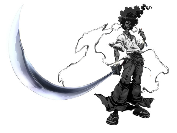 Afro Samurai anime retro