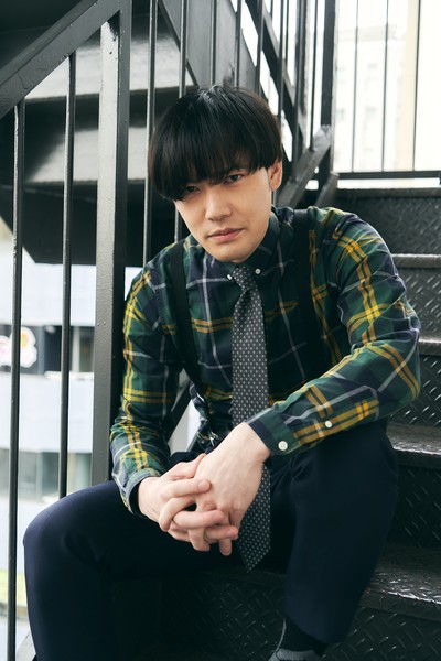Dai Hasegawa in costume as Iwatetsu for the Nemurubaka film