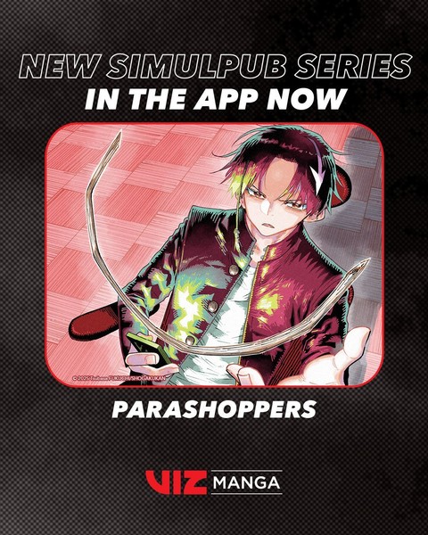 Announcement image for Viz Media's licensing of Parashoppers