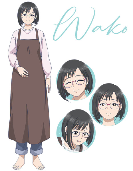 With You and the Rain character visual Wako