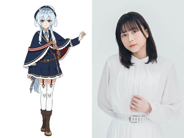 Character design for Stella Howard and headshot for Inori Minase