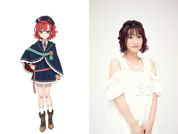 Diseño de personajes para Lynne y tiro en la cabeza para Miho Okasaki