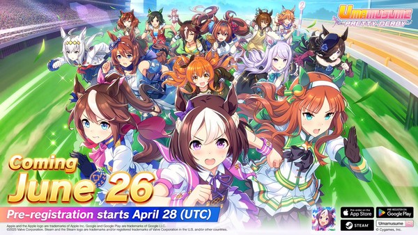 Pre-registration image for Uma Musume Pretty Derby English version