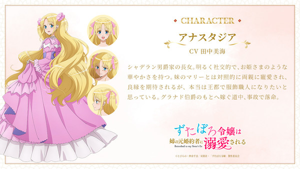 Character design for Anastasia
