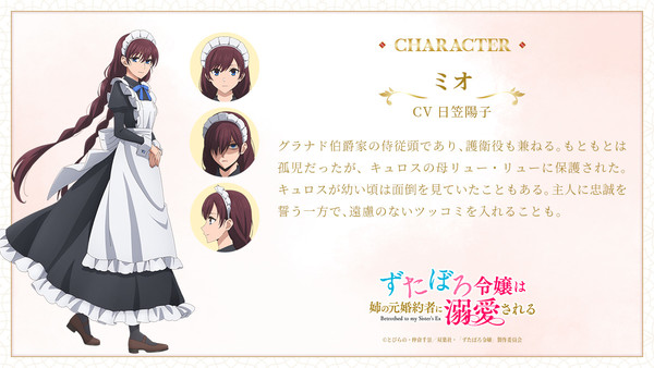 Character design for Mio
