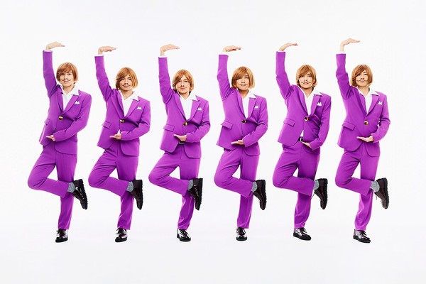 DA PUMP members doing the "Sheeh!" pose