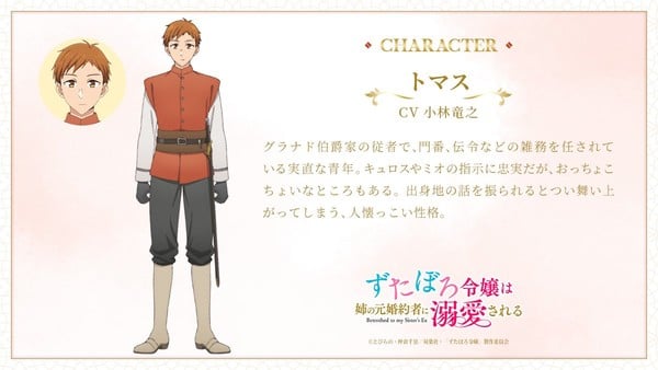 Character design for Thomas