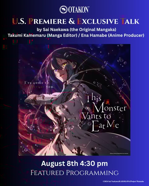 This Monster Wants to Eat Me Otakon event visual