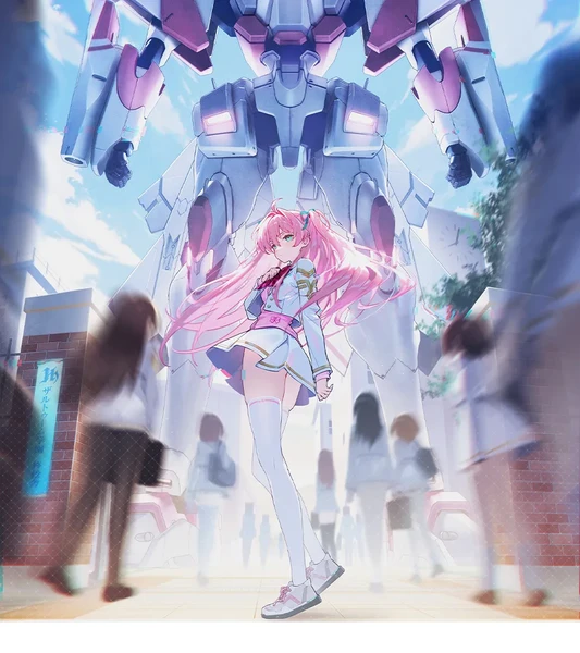Muv-Luv Girls Garden game's key visual