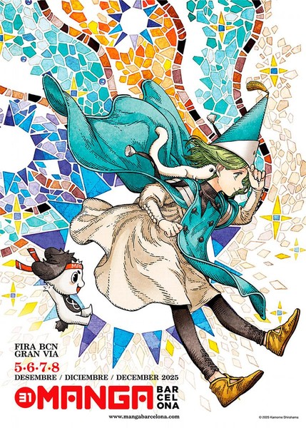 Manga Barcelona 2025 event poster