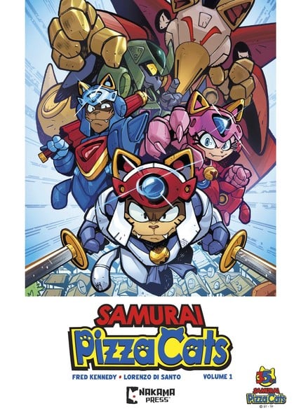 Samurai Pizza Cats Volume 1