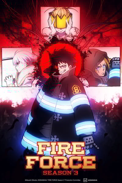 Key Vision of Fire Force Season 3 Part 2