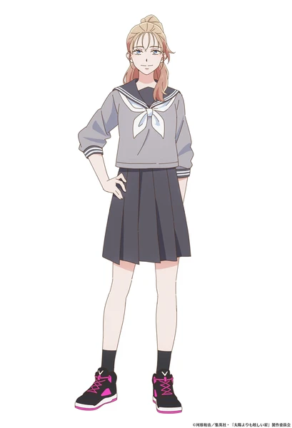 A Star Brighter Than the Sun anime's character visual Subaru Kamishiro
