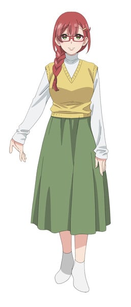 A Mangaka's Weirdly Wonderful Workplace anime's character visual Nagomi Hayachine