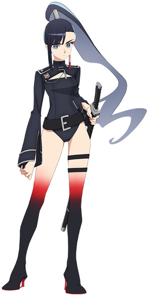 Dusk Beyond the End of the World anime's character visual - Yoiyami