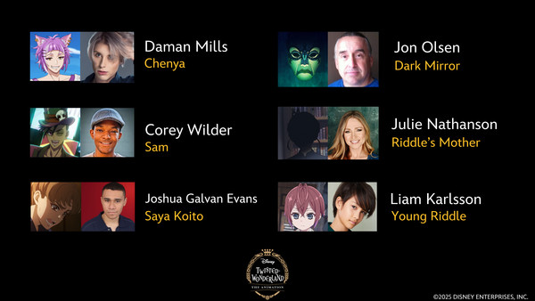 Disney Twisted-Wonderland more cast