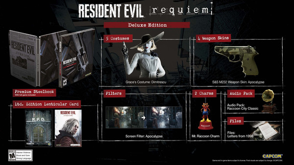 Resident Evil requiem Deluxe Edition