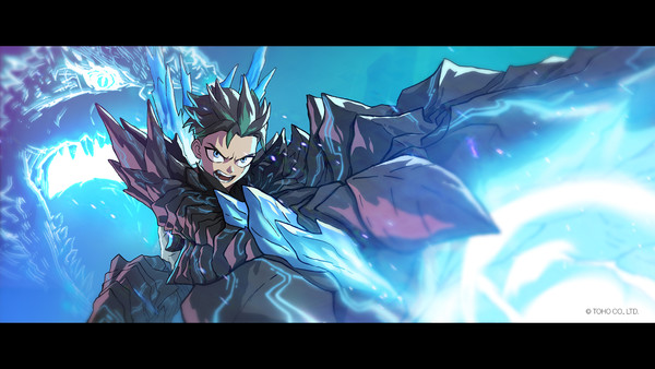 Concept art for new Godzilla anime