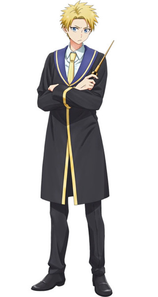 The Classroom of a Black Cat and a Witch anime character visual of Chiron