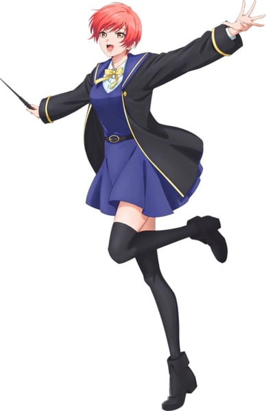 The Classroom of a Black Cat and a Witch anime character visual of Pollux