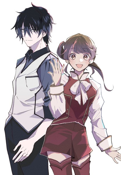 Image of main characters for Jyanai Hou no Seijo to Yūsha ~Are, Watashitachi de Hontоou ni Jyanai hou?~ manga