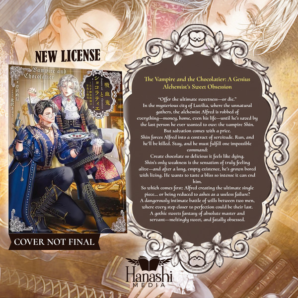 The Vampire and the Chocolatier: A Genius Alchemist's Sweet Obsession