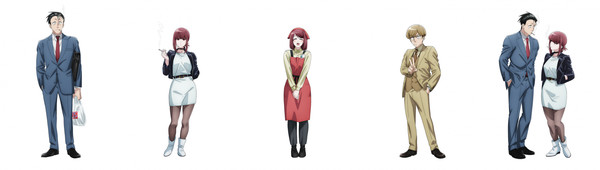 Smoking Behind the Supermarket with You characters