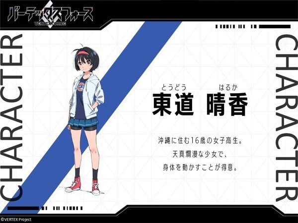 Imagen del personaje Vertex Force de Haruka.