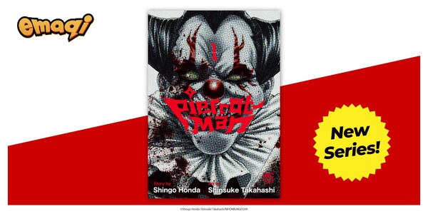 emaqi Adds Pierrot-Man, Barefaced, 2 More Manga