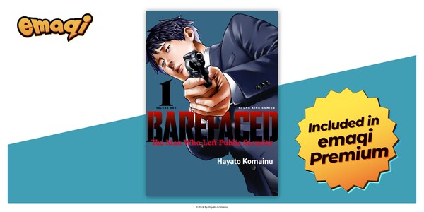 emaqi Adds Pierrot-Man, Barefaced, 2 More Manga