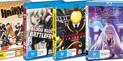 October 2016 Anime Releases