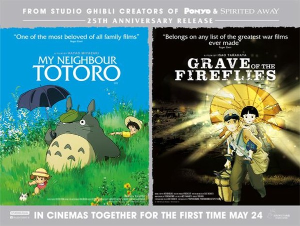 Ghibli Poster & Pamphlet Grave of the Fireflies Set New Japan Original  Limited