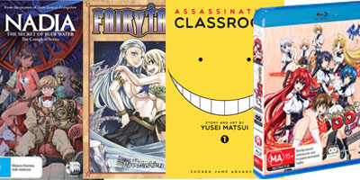 January Anime Releases